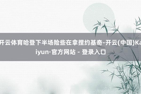 开云体育哈登下半场险些在拿捏约基奇-开云(中国)Kaiyun·官方网站 - 登录入口