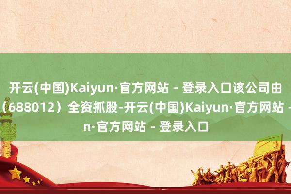 开云(中国)Kaiyun·官方网站 - 登录入口该公司由中微公司（688012）全资抓股-开云(中国)Kaiyun·官方网站 - 登录入口